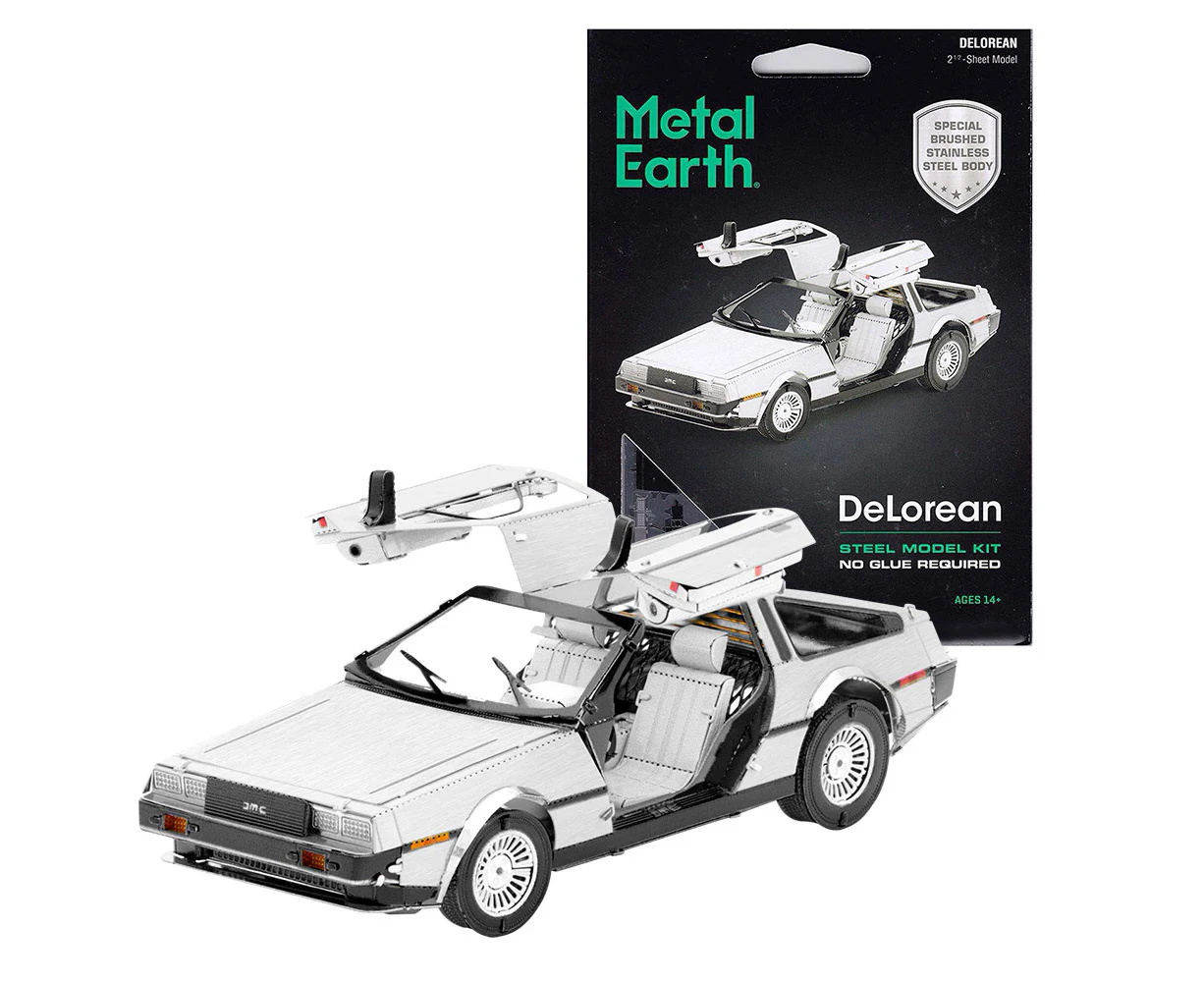 Metal Earth Back to the Future DeLorean Model Kit