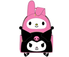 Loungefly Sanrio Hello Kitty My Melody Kuromi Double Pocket Adult Womens Double Strap Shoulder Bag Purse