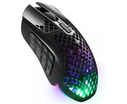 SteelSeries Aerox 9 Ultra-Lightweight Wireless RGB Gaming Mouse (Onyx)