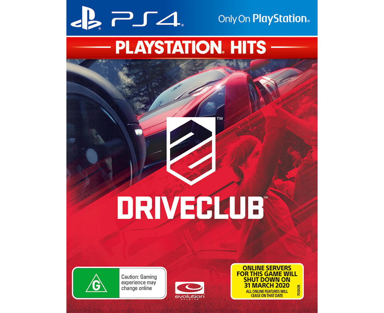 DriveClub (PlayStation Hits) (PS4) - Refurbished Grade B