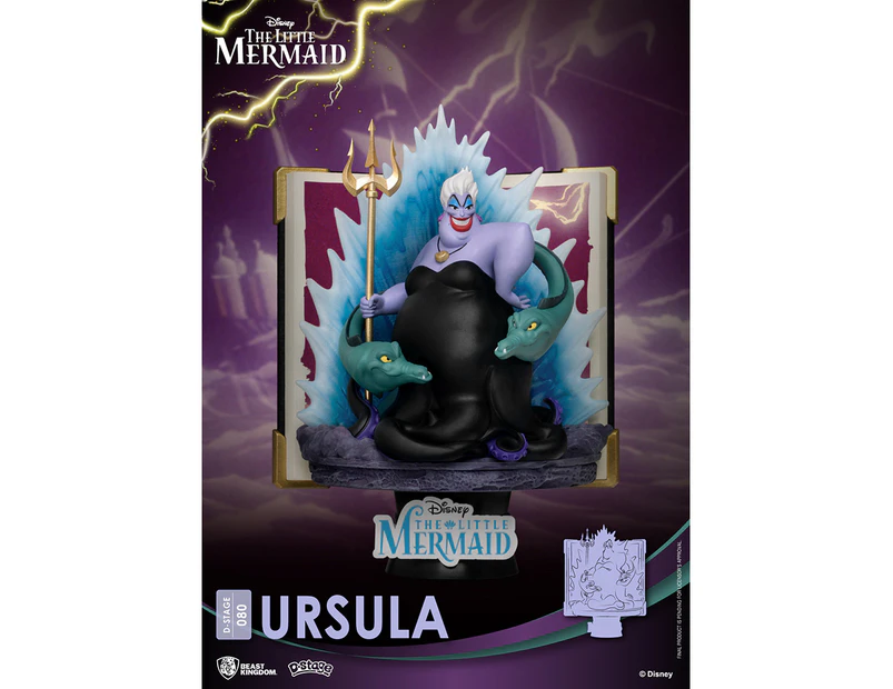 Beast Kingdoms D-Stage Story Book Series The Little Mermaid Ursula 6 inch Statue