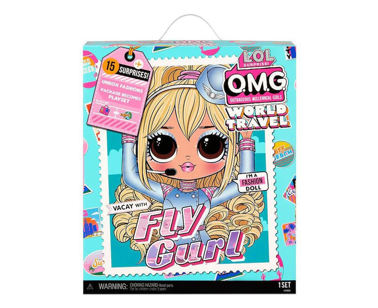 L.O.L. Surprise! O.M.G. World Travel Fly Girl Doll