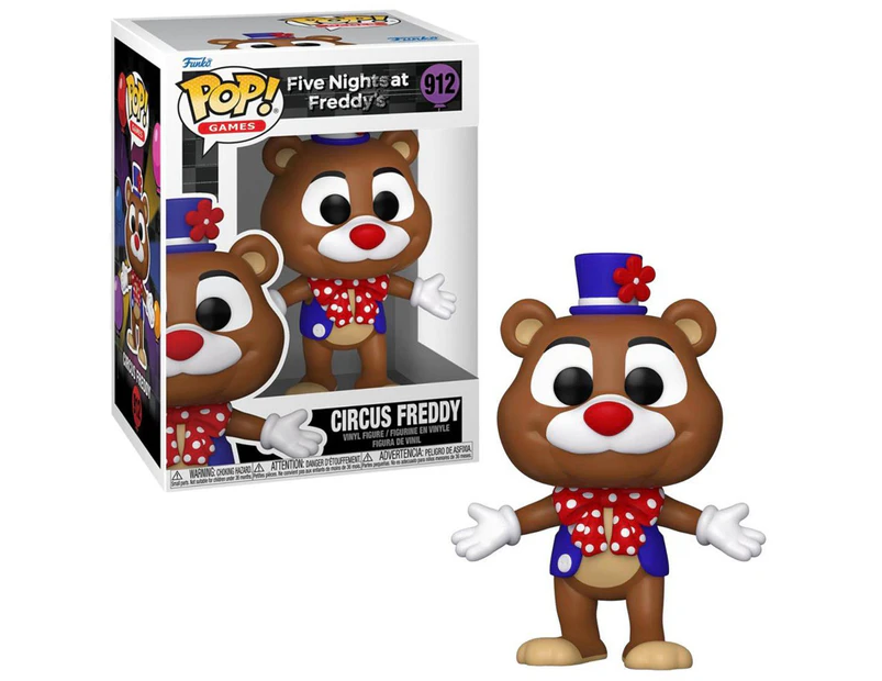 Five Nights at Freddy's Circus Freddy Pop! Vinyl Figure