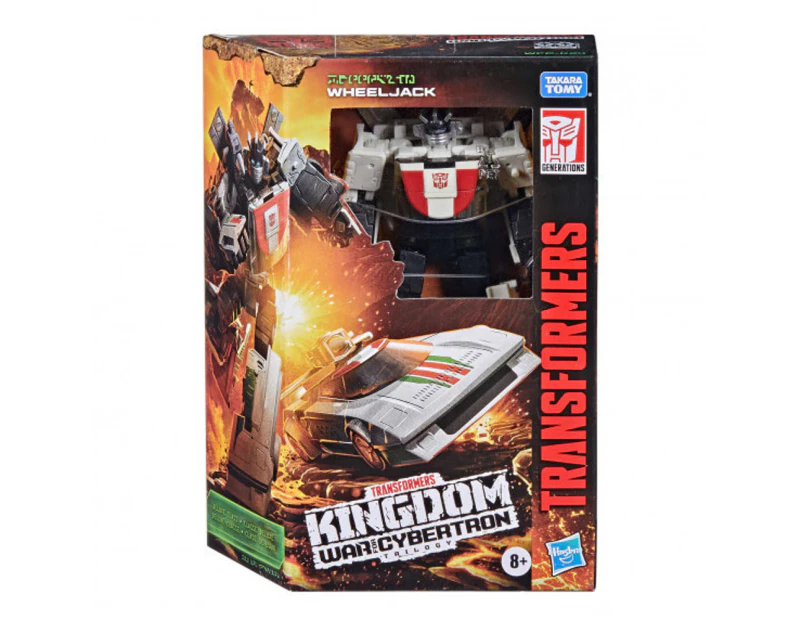 Transformers Generations War for Cybertron Kingdom Deluxe WFC-K24 Wheeljack 5.5 inch Action Figure