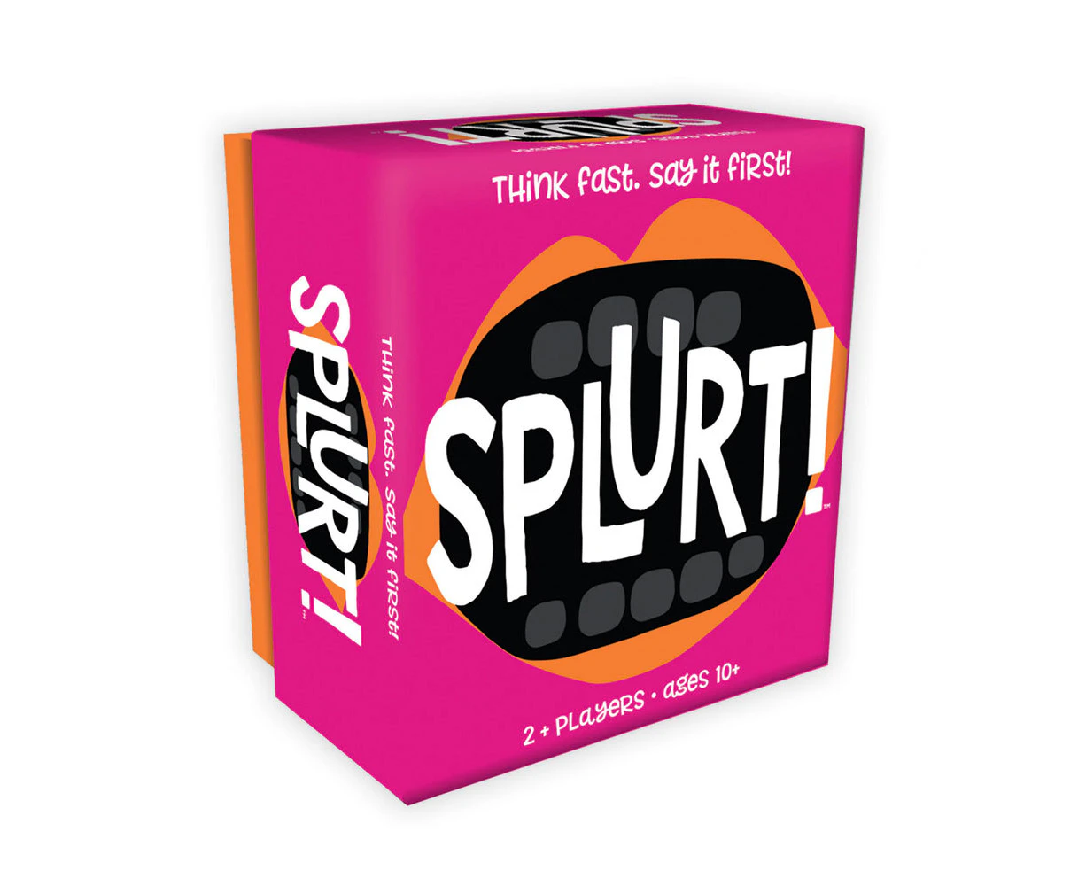 Splurt! Think Fast Say It First Card Game