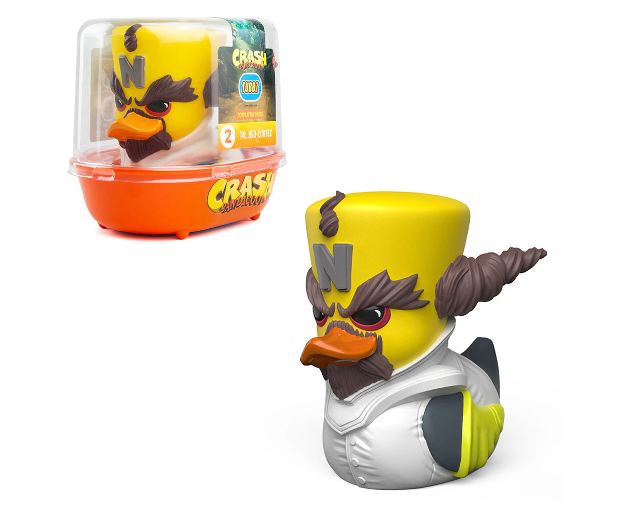 Tubbz Crash Bandicoot: Dr Cortex Cosplaying Duck Figure