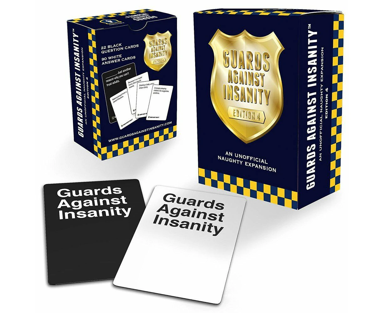 Guards Against Insanity Edition 4 Card Game