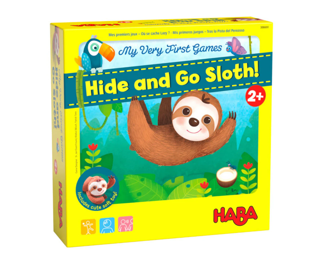 My Very First Games Hide and Go Sloth Board Game