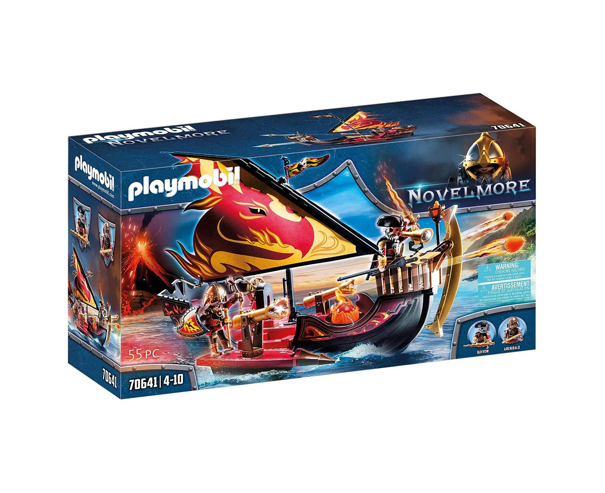 Playmobil Burnham Raiders Fire Ship