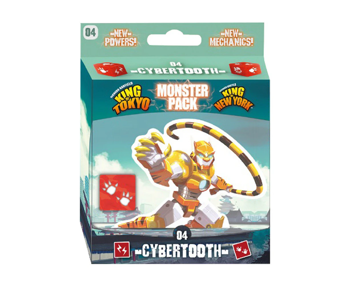 King of Tokyo: Cybertooth Monster Pack Expansion Board Game