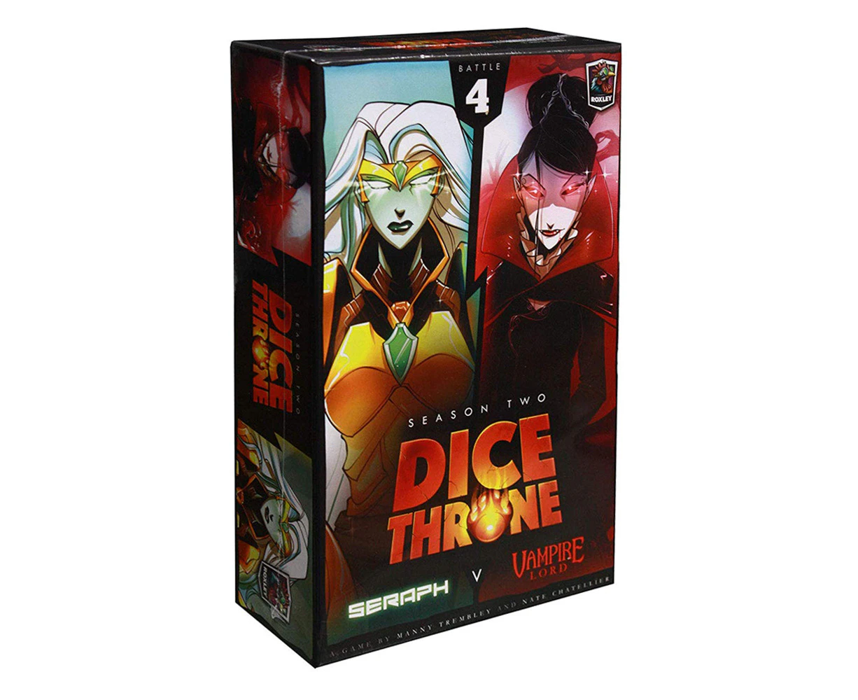 Dice Throne Season 2 Battle Box: Vampire Lord VS Seraph Dice Game