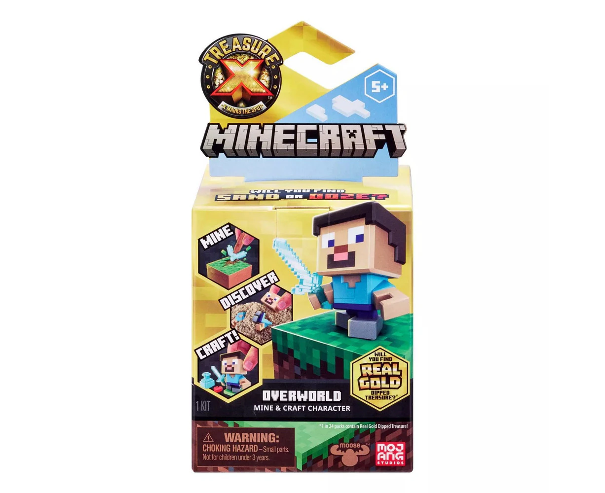 Minecraft - Treasure X Overworld Blind Box (Single Box)