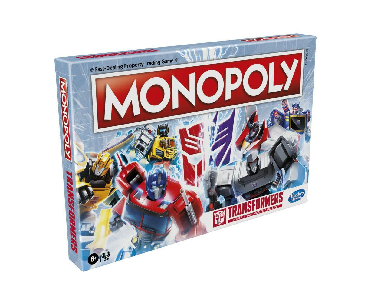 Monopoly: Transformers Edition Board Game