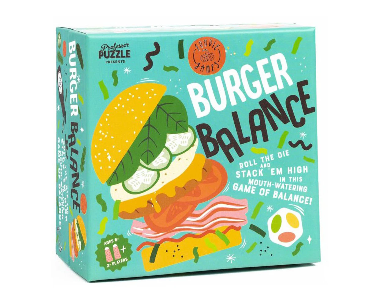 Burger Balance Board Game