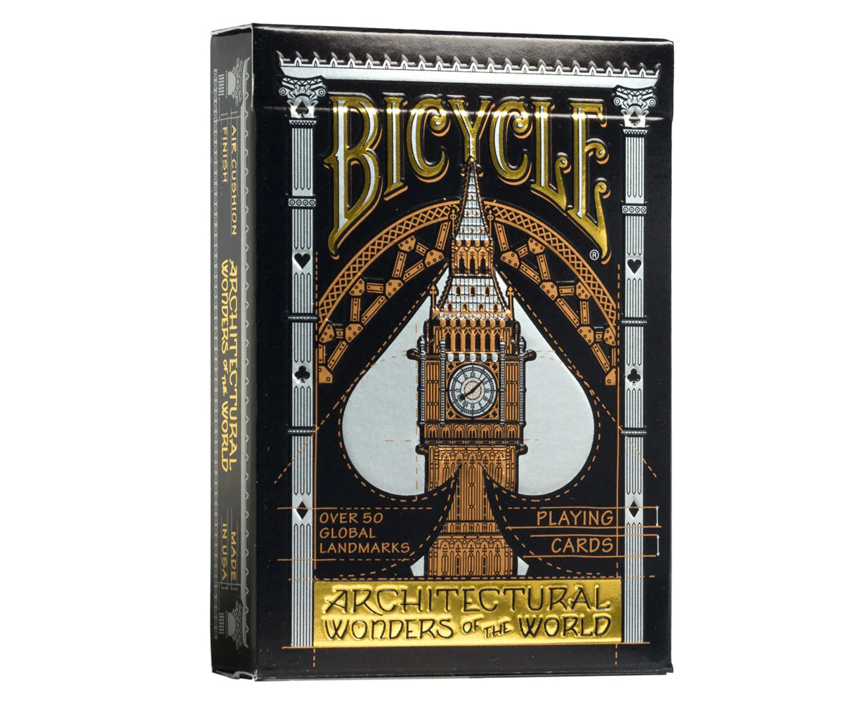 Bicycle Architectural Wonders Of The World Playing Cards