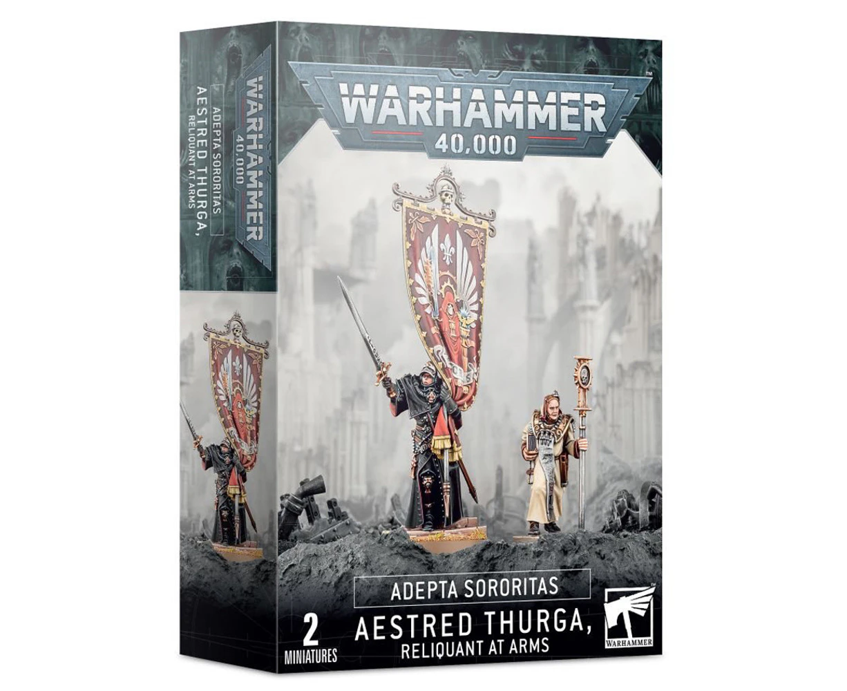 Warhammer: 40,000 Adepta Sororitas Aestred Thurga, Reliquant at Arms