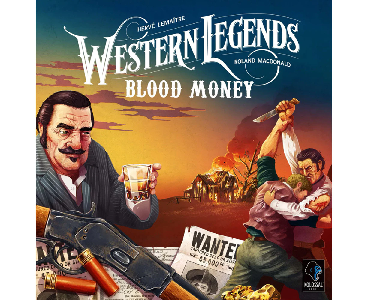 Western Legend: Blood Money Expansion Board Game