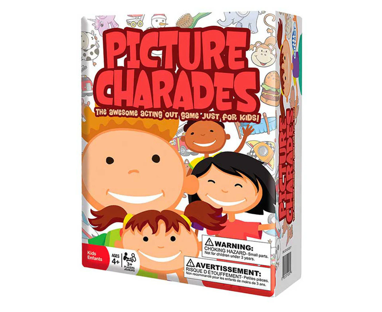 Picture Charades for Kids Card Game