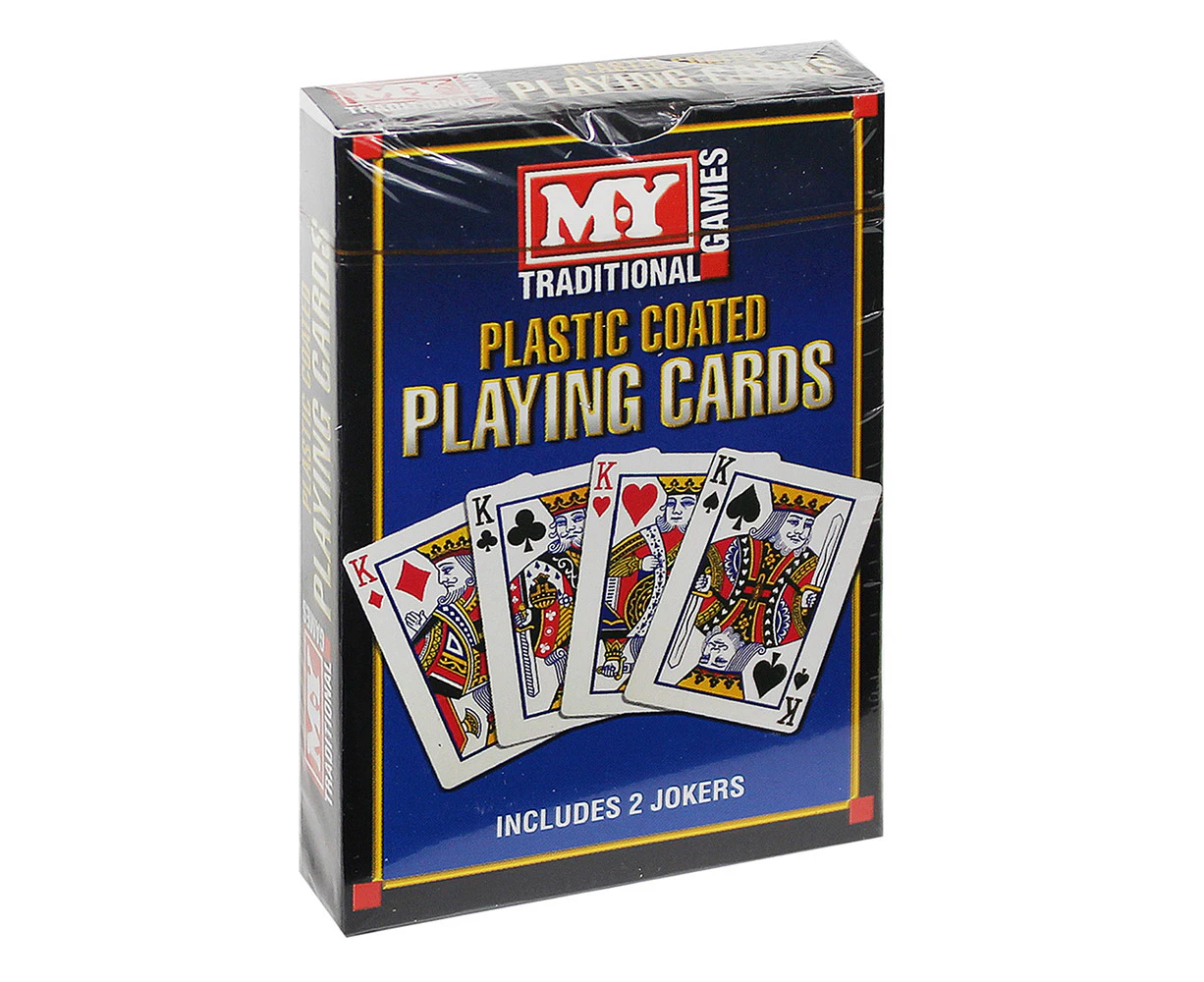 My Traditional Games Plastic Coated Playing Cards