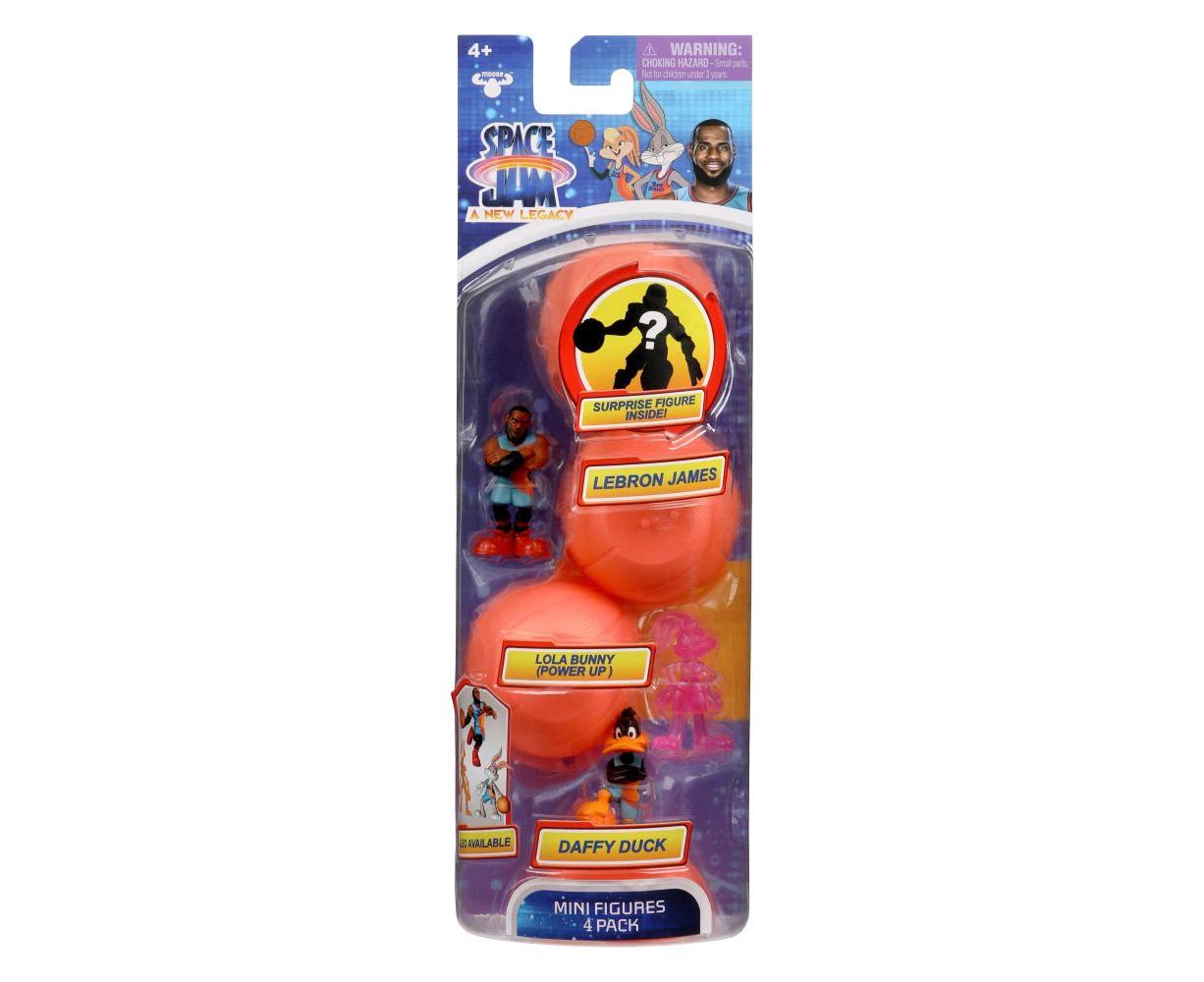 Space Jam: A New Legacy Mini Figure 4 Pack Assortment