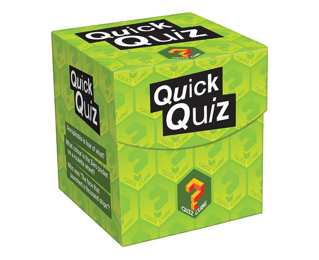 Quick Quiz Card Game