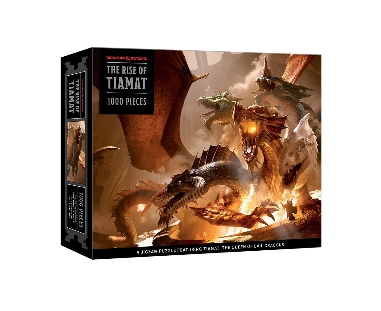 Dungeons and Dragons The Rise of Tiamat 1000 Piece Jigsaw Puzzle