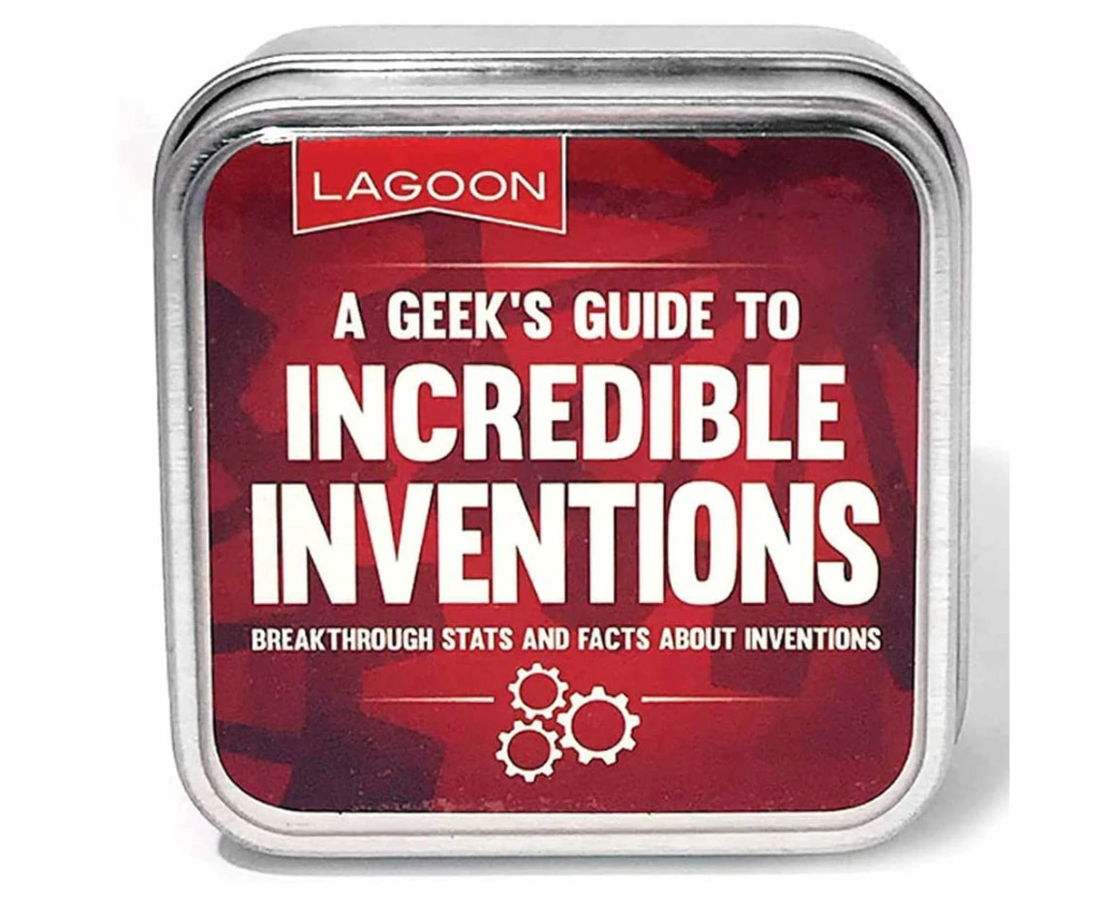 A Geek's Guide to Incredible Inventions Fact Tin