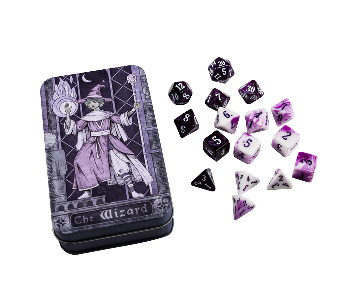 Beadle and Grimm's Character Class Wizard Dice Set