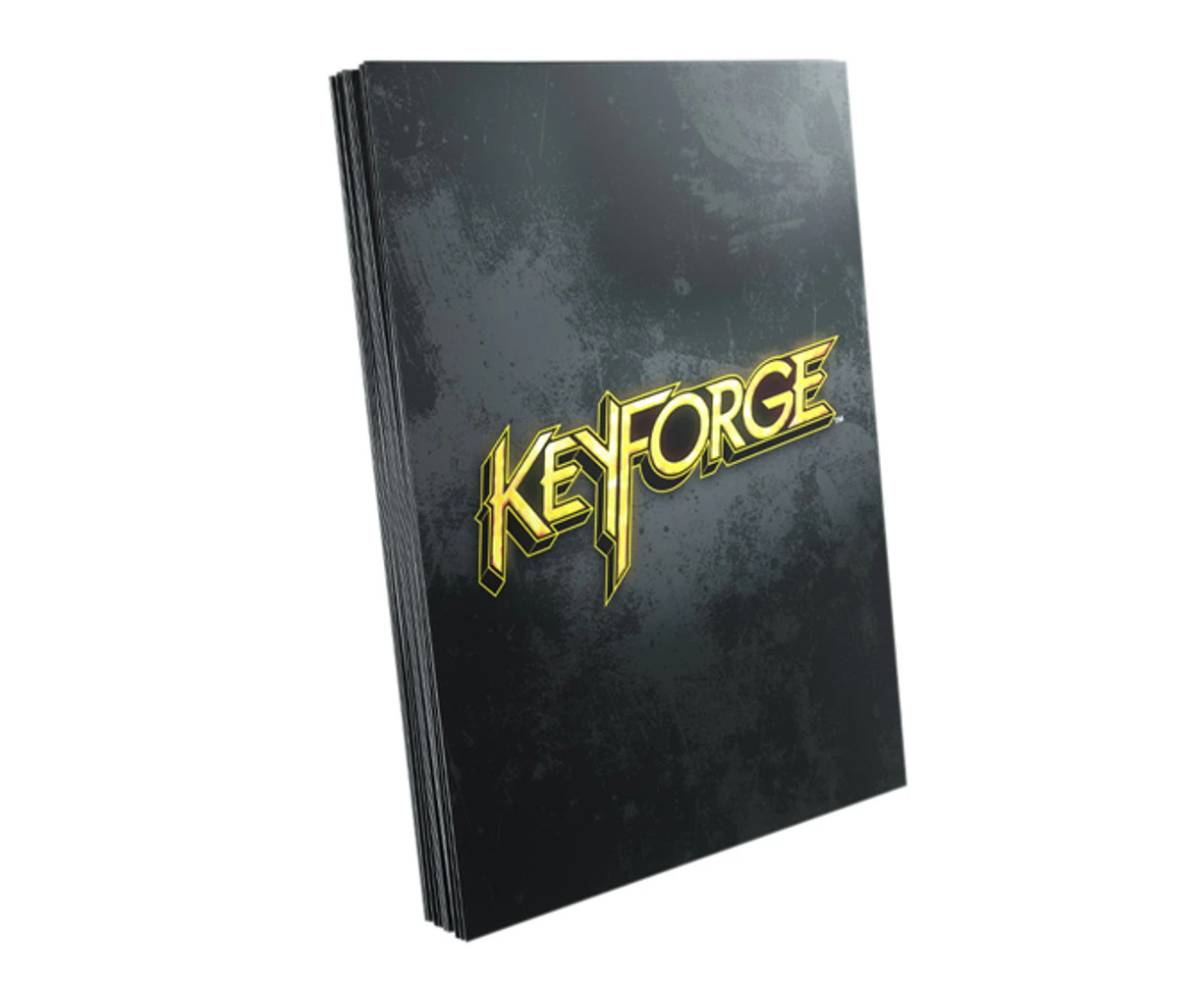 Keyforge Logo Card Sleeves 40 Pack Black