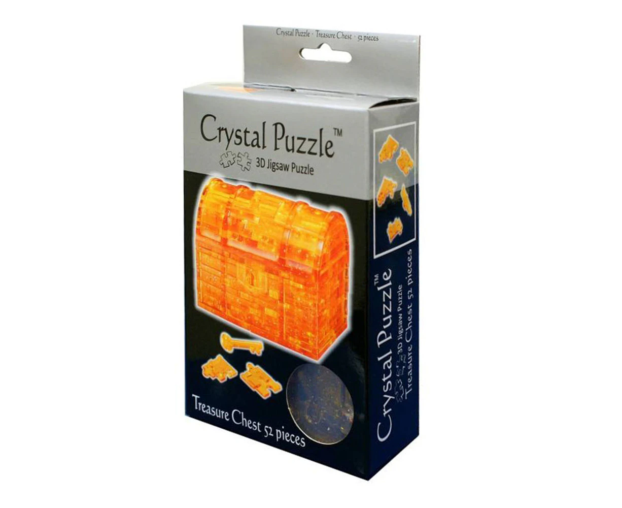 3D Golden Treasure Crystal Puzzle