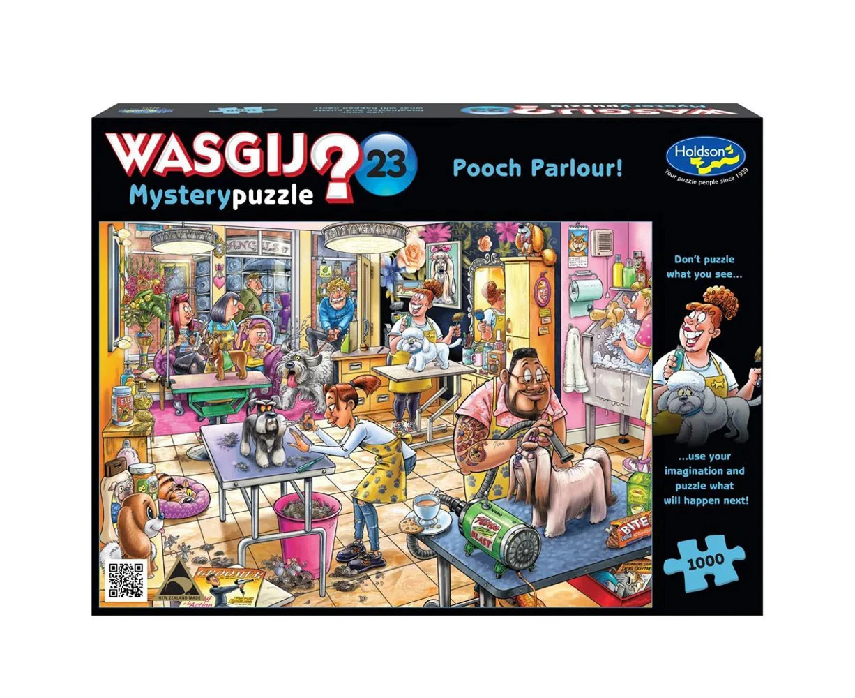 WASGIJ Mystery #23 Pooch Parlour! 1000 Piece Jigsaw Puzzle