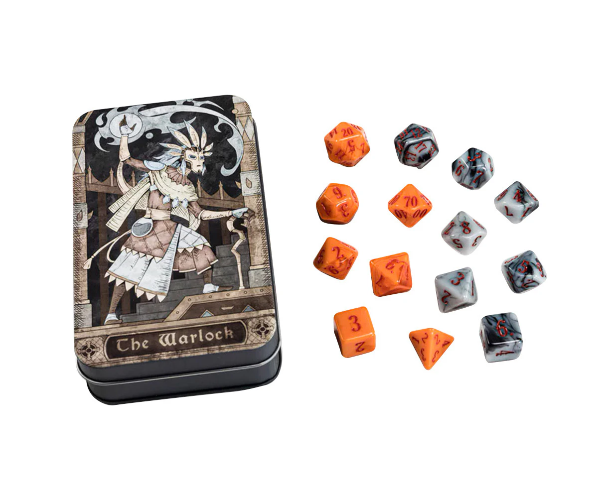 Beadle and Grimm's Character Class Warlock Dice Set