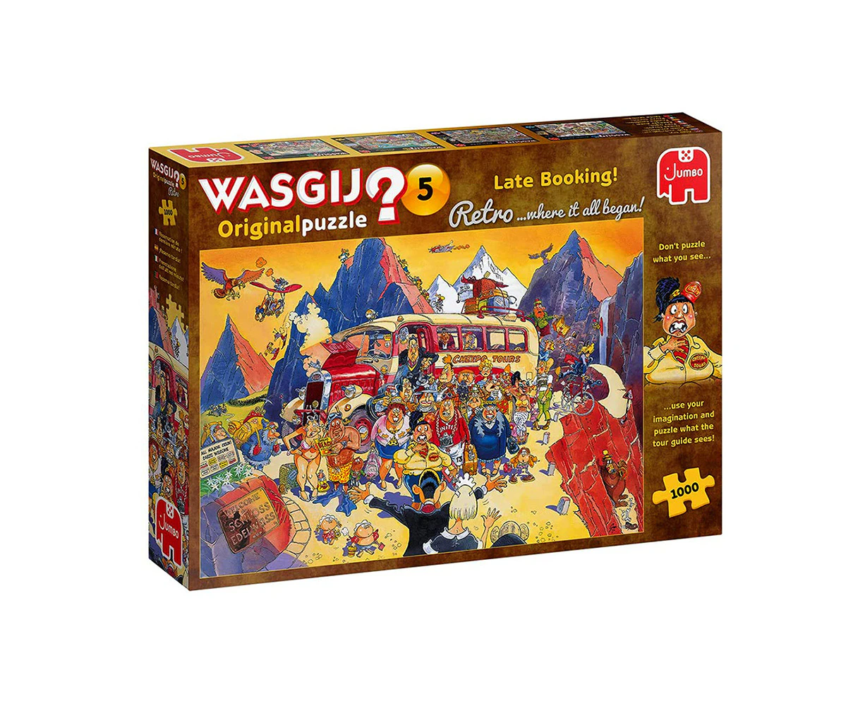 Wasgij Retro Original #5 Late Booking 1000 Piece Jigsaw Puzzle