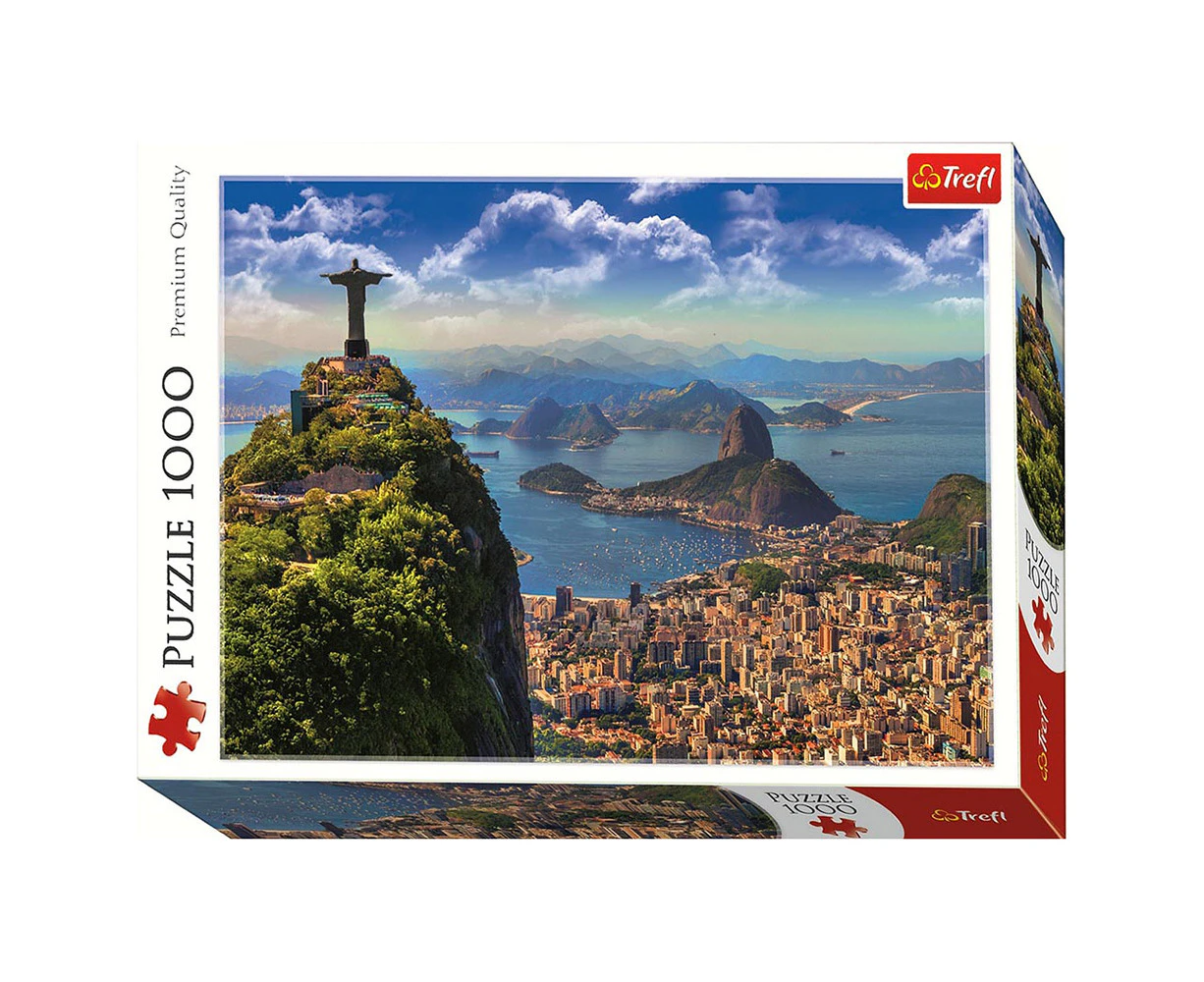 Christ the Redeemer, Rio De Janeiro, Brazil 1000 Piece Jigsaw Puzzle