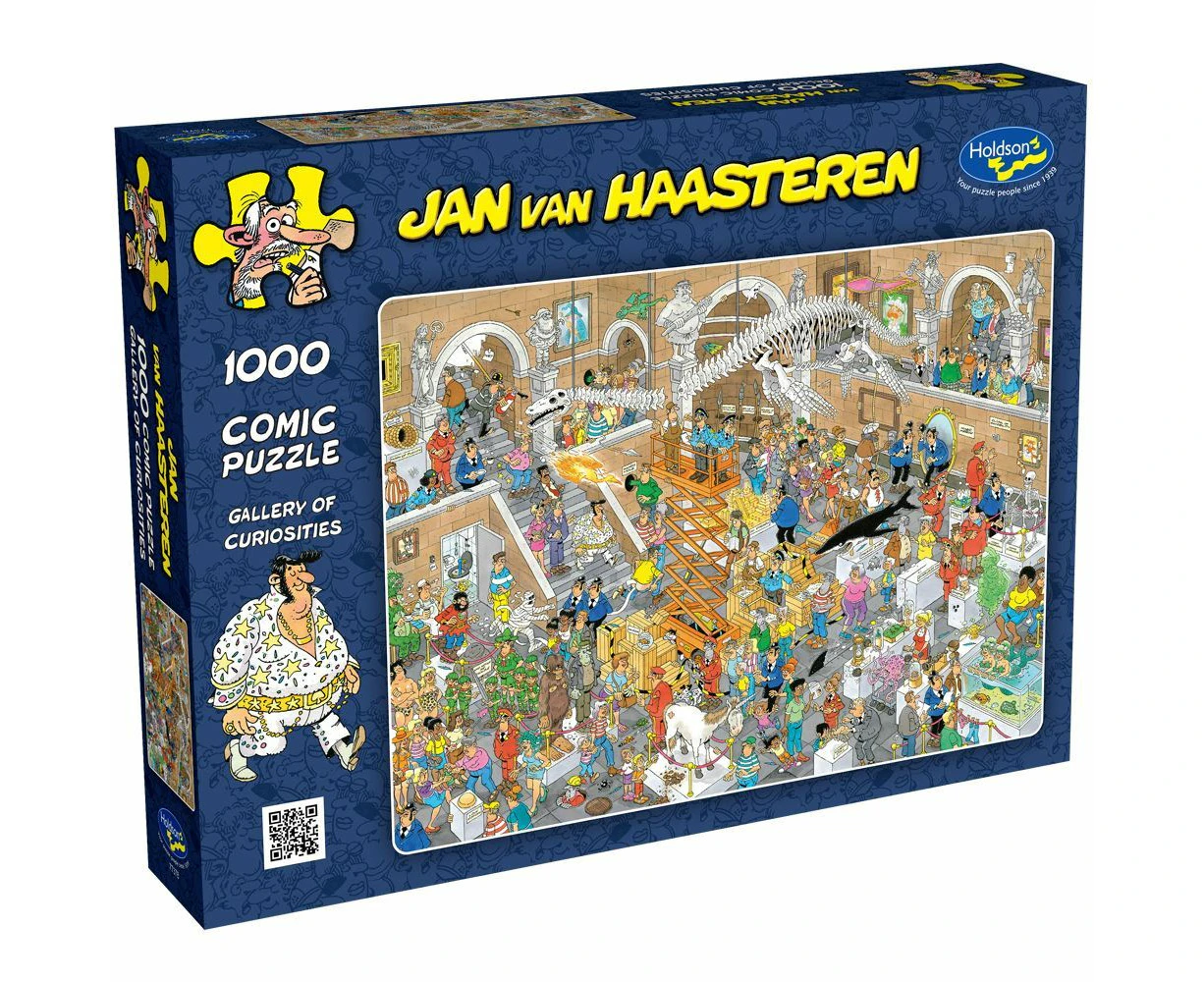 Holdson Jan Van Haasteren Curiosity Gallery 1000 Piece Jigsaw Puzzle