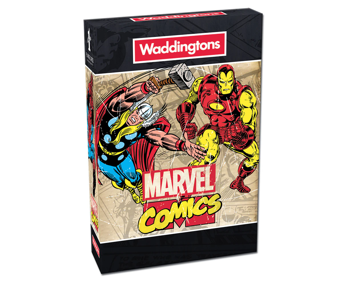 Waddingtons Marvel Comics Playing Cards