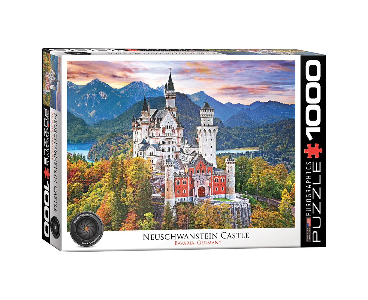 Neuscheanstein Castle, Bavaria, Germany 1000 Piece Jigsaw Puzzle