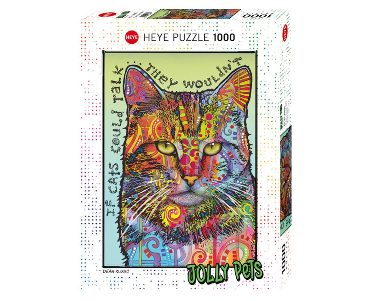 Heye Jolly Pets If Cats Could Talk 1000 Piece Jigsaw Puzzle