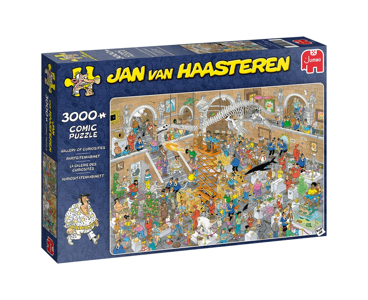 Jumbo Jan van Haasteren Gallery of Curiosities 3000 Pieces Jigsaw Puzzle