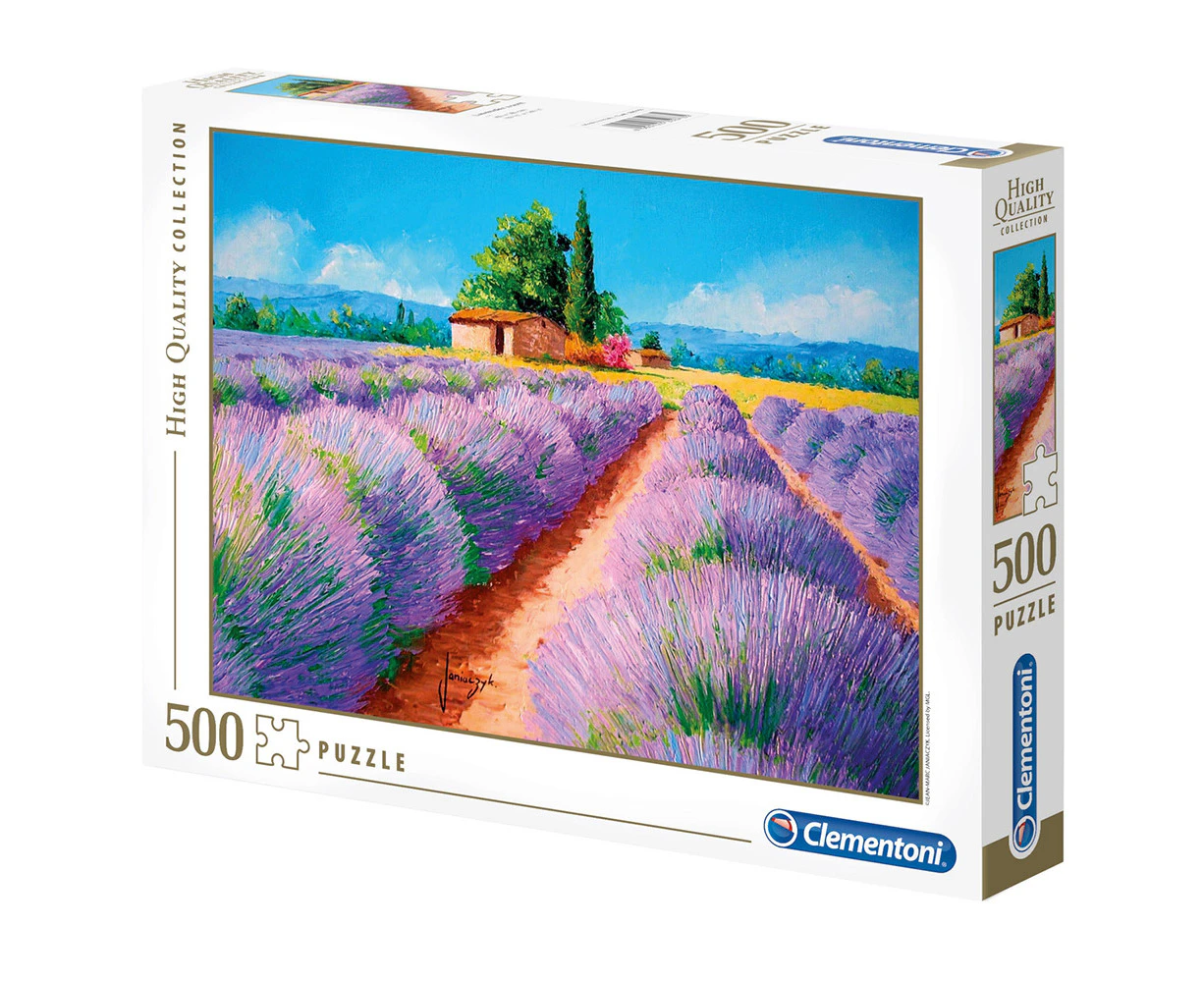 Clementoni Lavender Scent 500 Piece Jigsaw Puzzle