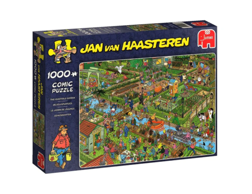 Jan Van Haasteren Vegetable Garden 1000 Piece Jigsaw Puzzle