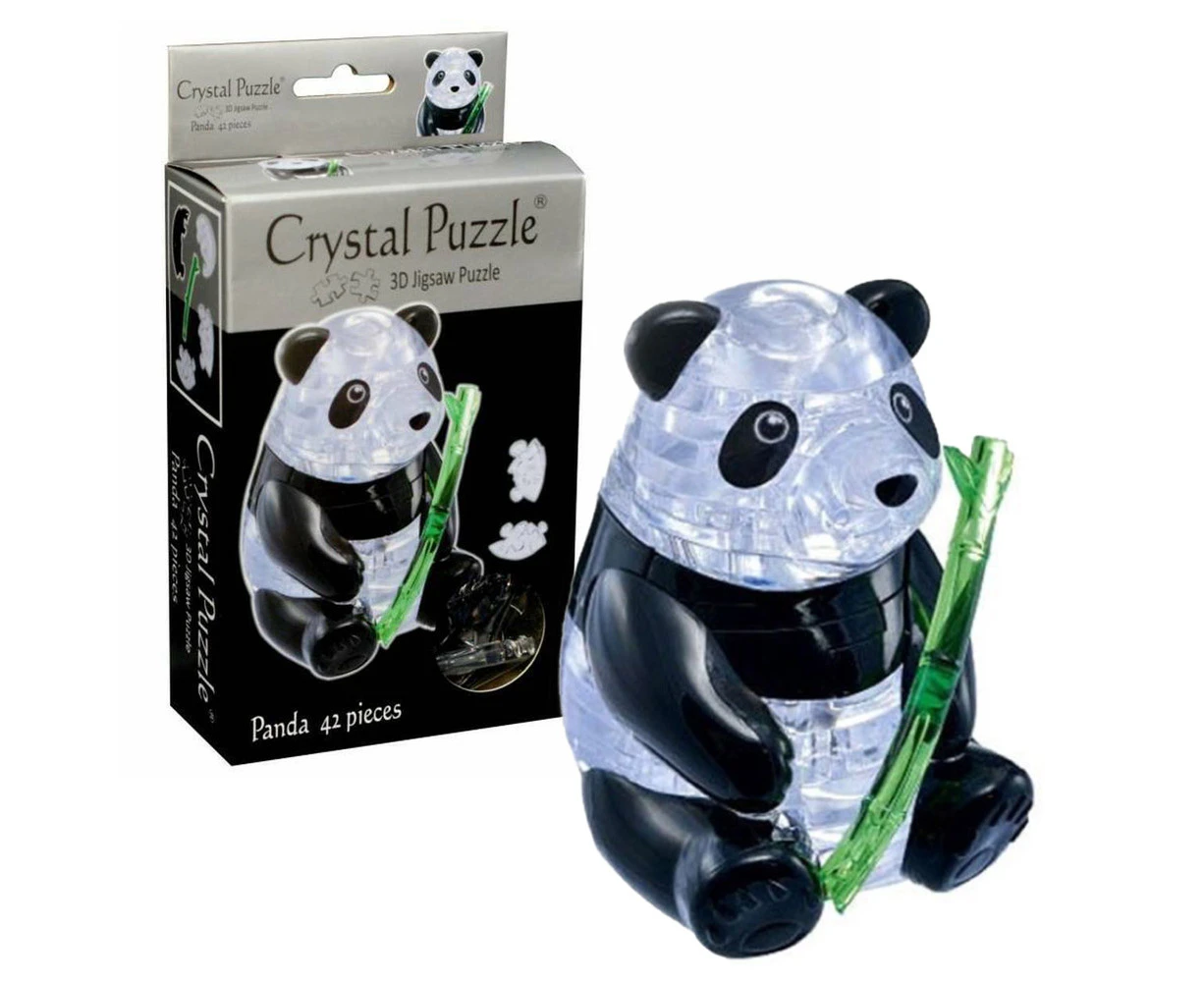 3D Crystal Puzzles Panda Puzzle