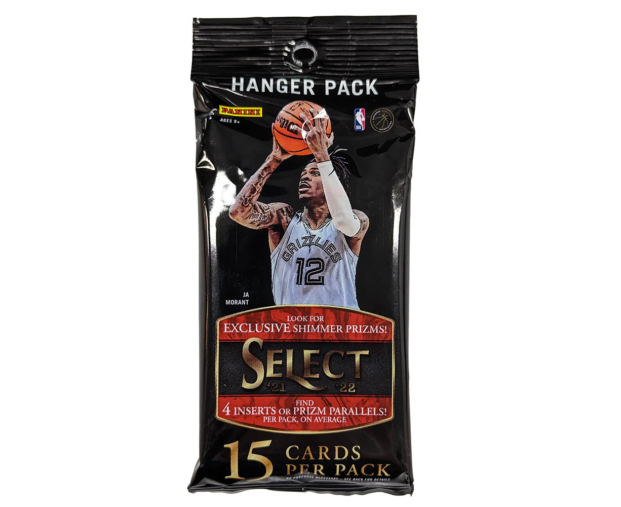 Panini NBA 2021 - 2022 Basketball Select Hanger Booster Pack