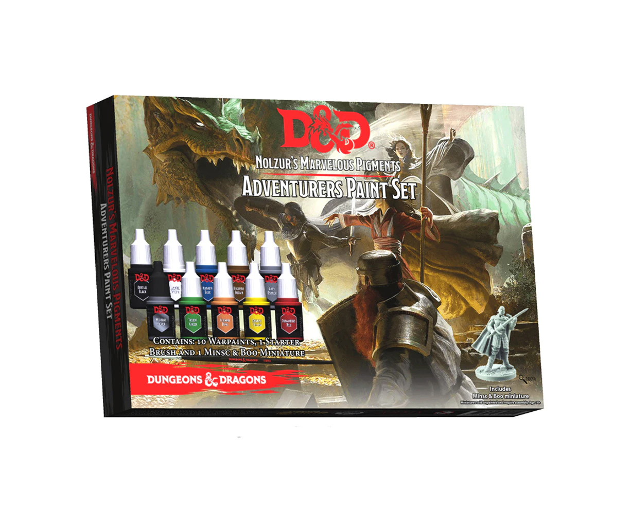 Dungeons and Dragons: Nolzur's Marvelous Pigments Adventurers Paint Set