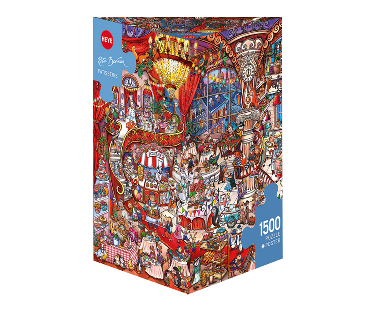 Heye Rita Berman Patisserie 1500 Piece Jigsaw Puzzle