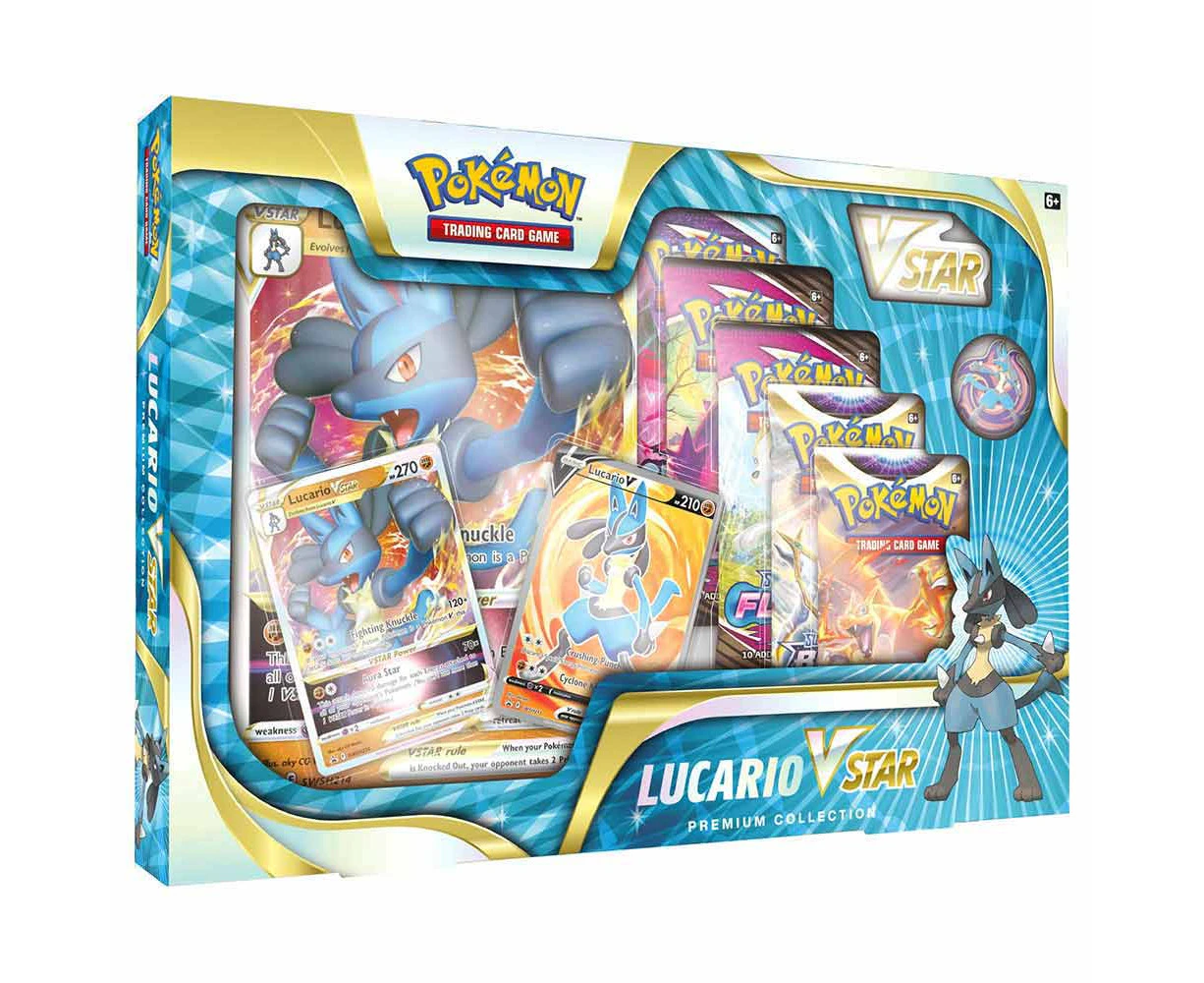 Pokemon TCG: Lucario V-Star Premium Collection