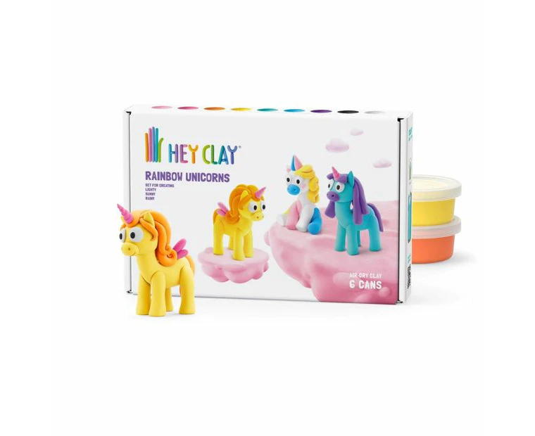 HEY CLAY Rainbow Unicorns