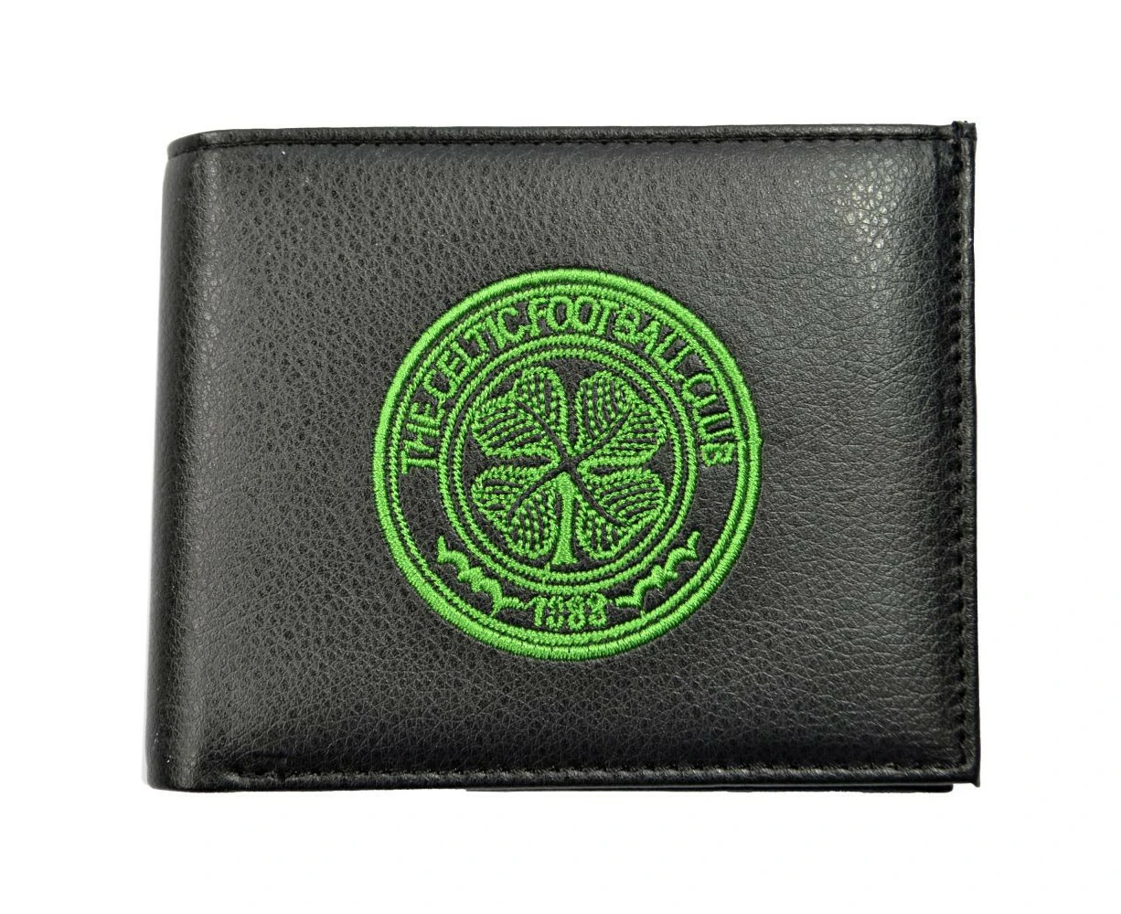 Celtic FC Embroidered Wallet (Green/White) - BS4568