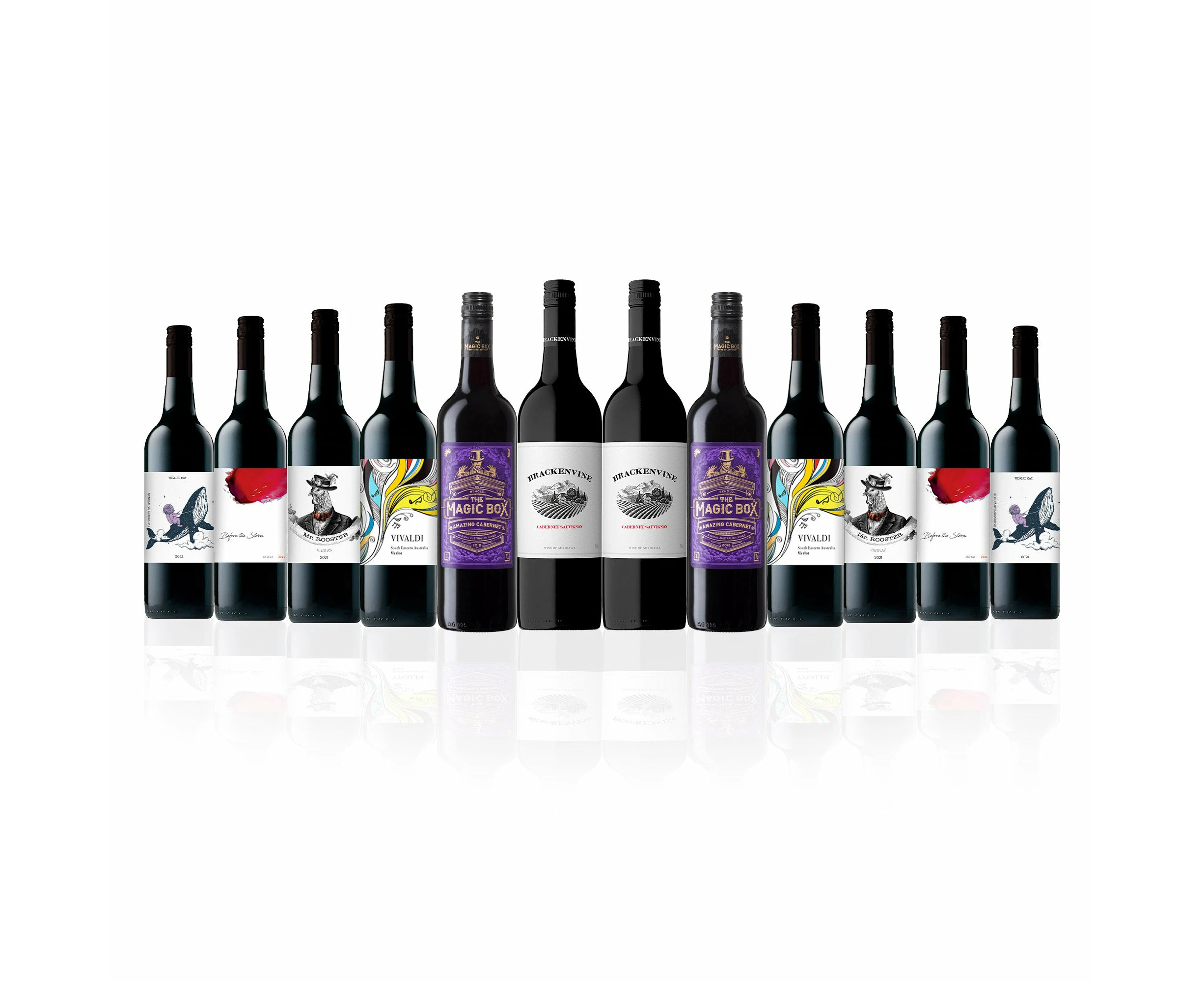 Mixed Aussie Red Wine Dozen 4.0 (12 Bottles)