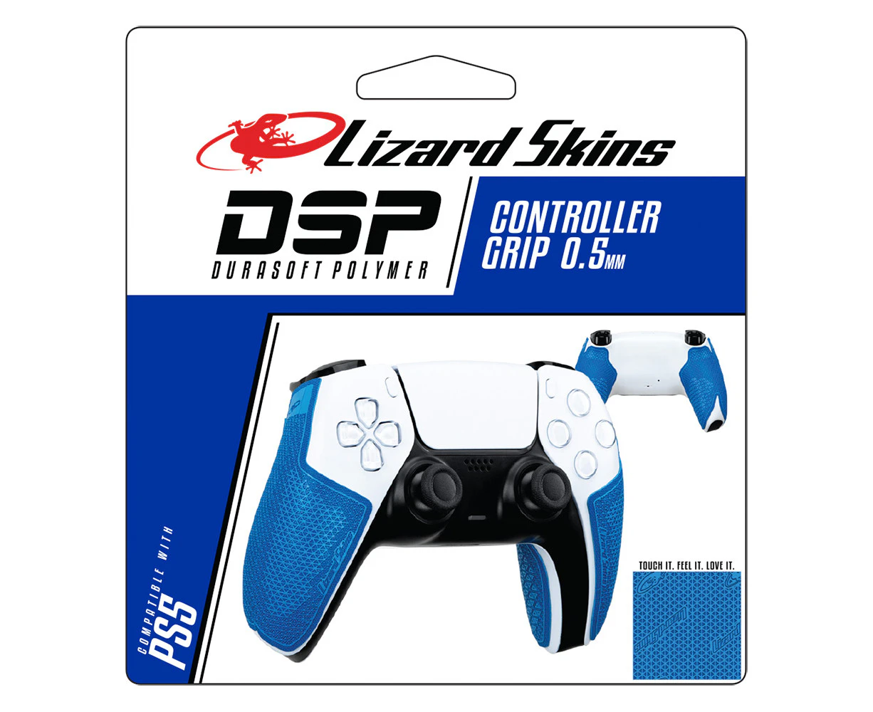 Lizard Skins DSP Skin for PS5 DualSense Controller (Polar Blue)